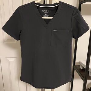 Women’s Gray Spirit Scrub Set